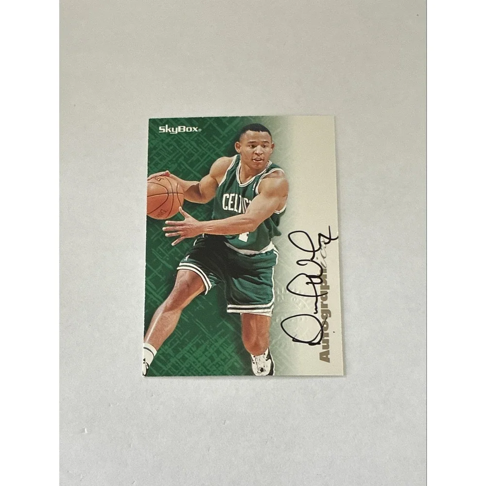 1996-97 Skybox Premium‎ - Autographics David Wesley Black Ink (AU)